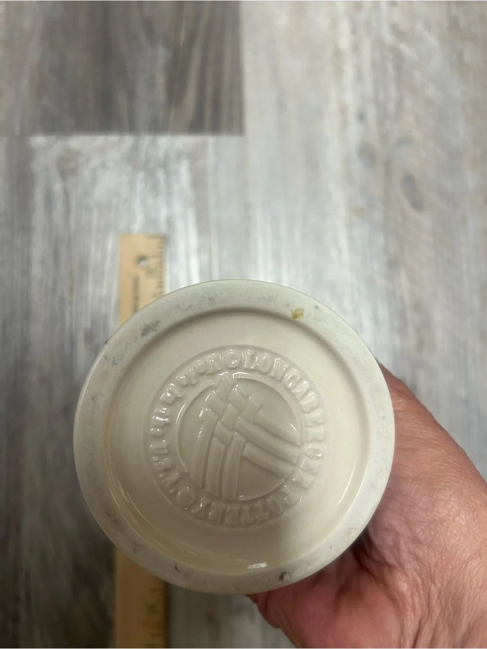 Longaberger Ivory Woven Traditions Soap Dispenser
